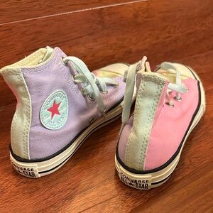 Converse Kids Sneakers - Pink and Lavender